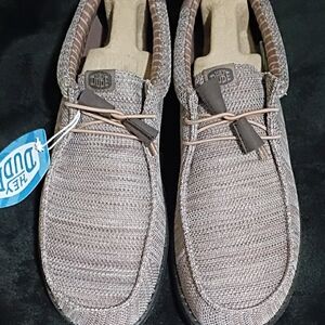 Hey Dude Men's Slip-On Loafers - Tan and Brown